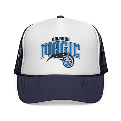 Orlando Magic Trucker Cap - Sporty Mesh Hat, Perfect for Game Day, NBA Fans, Gifts for Basketball Lovers, Summer Wear
