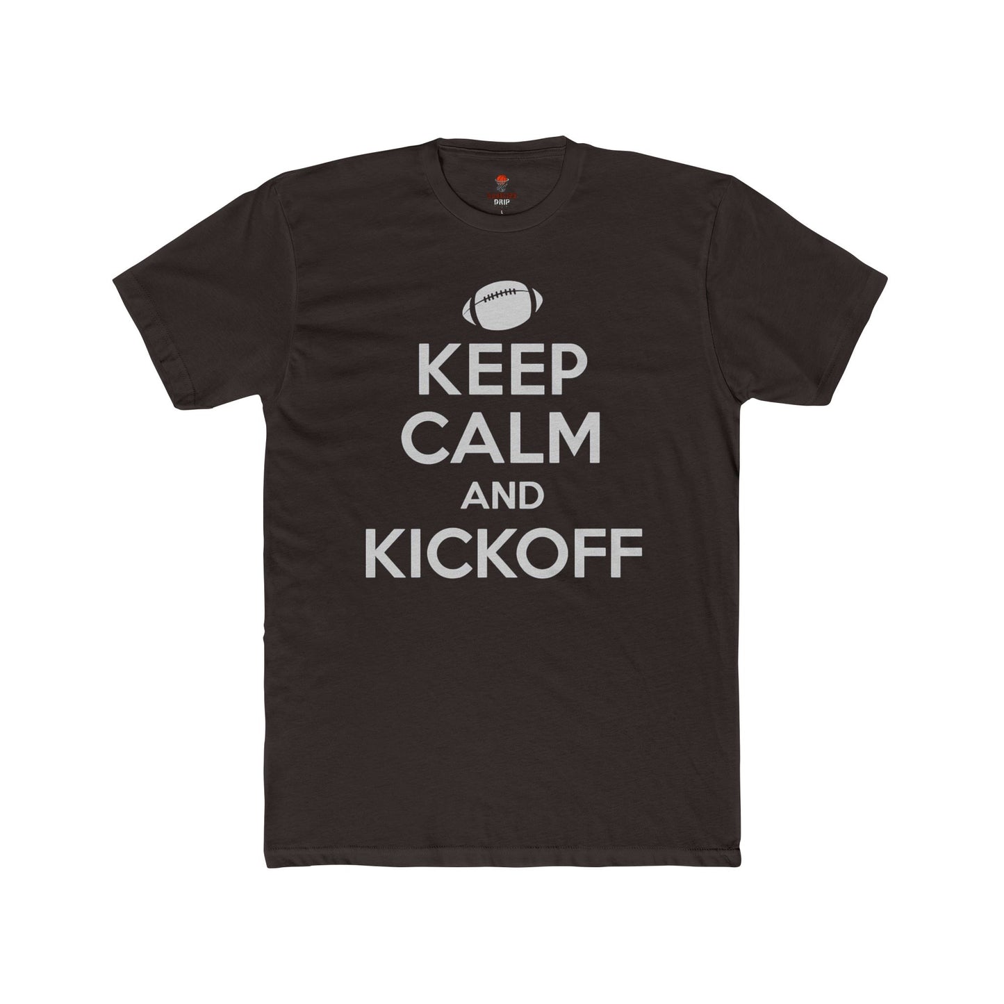 Adult Game Day Keep Calm Graphic Tee