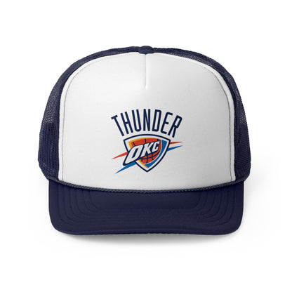 OKC Thunder Trucker Caps for Everyday Wear, Sporty Fashion Accessory, Perfect Gift for Fans, Summer Vibes, Casual Style