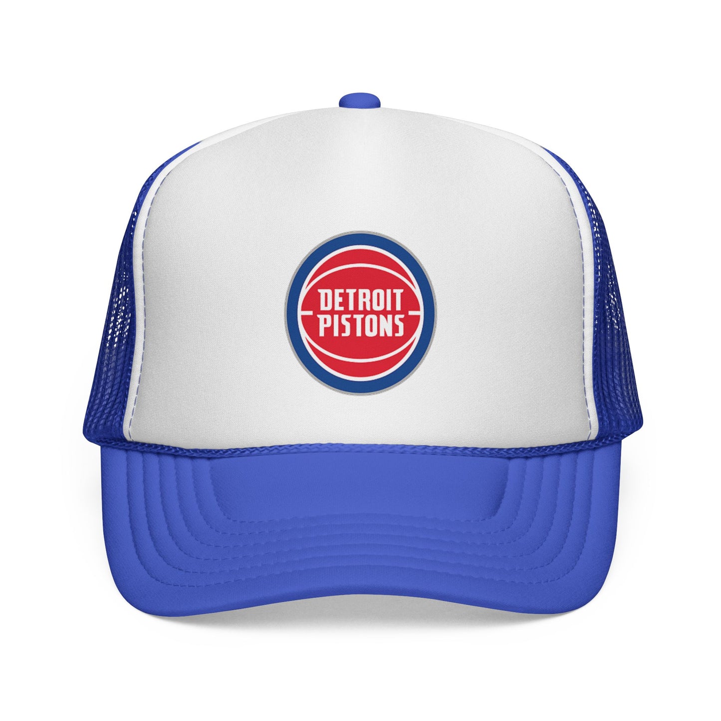 Detroit Pistons Trucker Cap - Sporty Mesh Hat, Perfect for Game Day, NBA Fans, Gifts for Basketball Lovers, Summer Wear