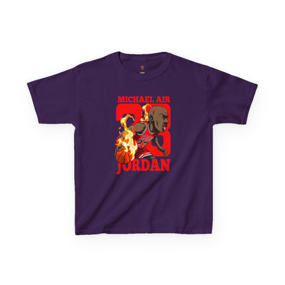 Kids Michael Jordan Retro Unisex Heavy Cotton Tee - Basketball Inspired Apparel