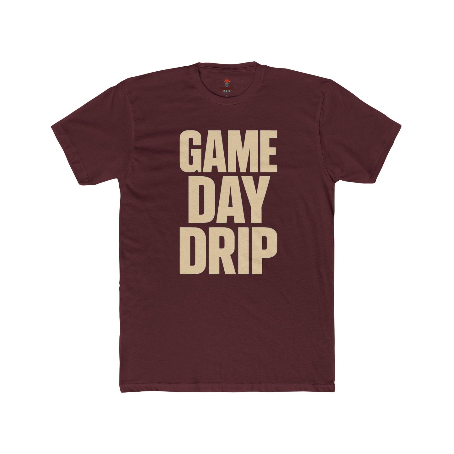 Adult Graphic Tee -Game Day Drip Unisex Cotton Crew Tee