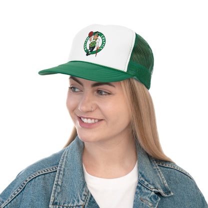Boston Celtics Trucker Cap, Sports Hat, NBA Fan Gear, Adjustable Hat, Basketball Gift, Game Day Accessory
