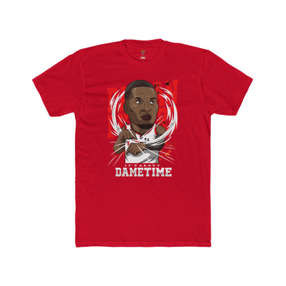 Adult Dame Time Unisex Cotton Crew Tee - Perfect for Basketball Fans