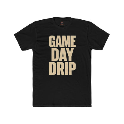 Adult Graphic Tee -Game Day Drip Unisex Cotton Crew Tee