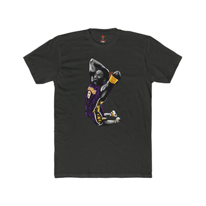 Adult Kobe Bean Unisex Cotton Crew Tee - Perfect for Basketball Fans