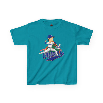 Kids Baseball Ohtani Tee, Youth Sports Shirt, Childrens Team Apparel, Baseball Fan Gift, Activewear for Boys and Girls