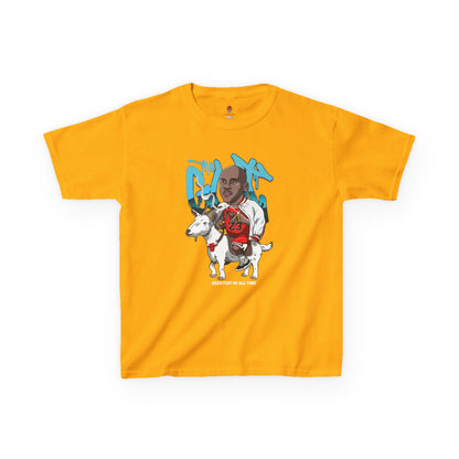 Kids MJ GOAT Basketball Fan Unisex Heavy Cotton Tee