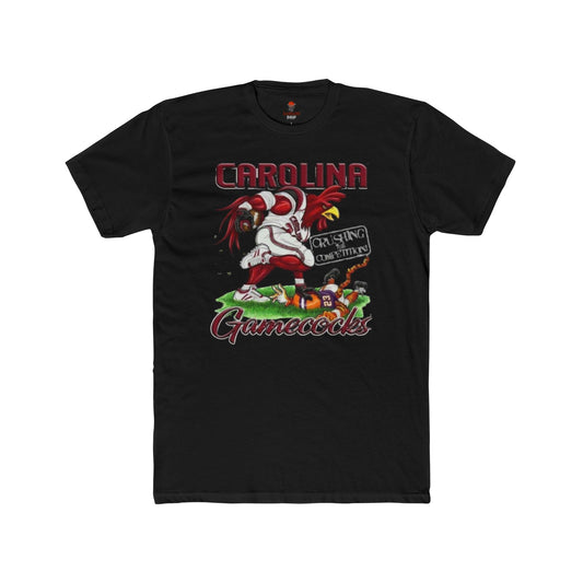 Adult Carolina Gamecocks Unisex Cotton Crew Tee, Sports Fan T-Shirt, College Apparel, Team Pride Shirt, Gift for Game Day, Casual Wear