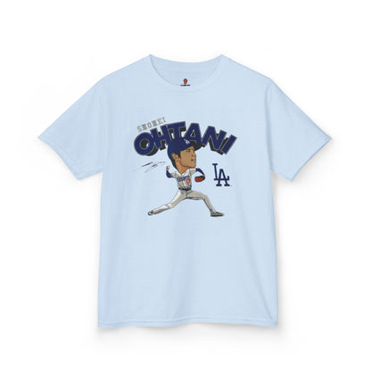 Kids Sports Shohei Tee, Youth Baseball Shirt, Kids Gift for Sports Fans, Playtime Apparel, Birthday Gift for Boys and Girls