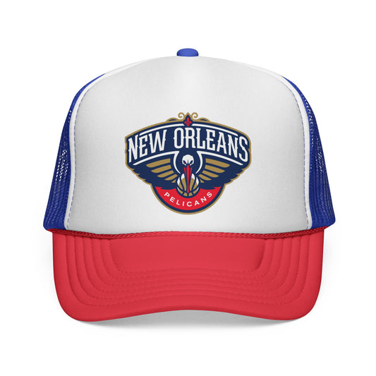 New Orleans Pelicans Trucker Cap - Sporty Mesh Hat, Perfect for Game Day, NBA Fans, Gifts for Basketball Lovers, Summer Wear