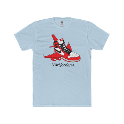 Adult MJ Air Flight Unisex Cotton Crew Tee - Perfect for Basketball Fans