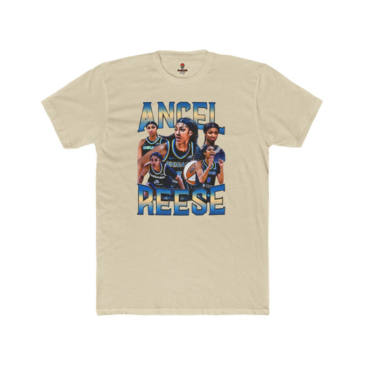 Adult Cotton Crew Tee Featuring Angel Reese - Basketball Fan Tee, Athletic Apparel, Gift for Sports Lovers, Casual Wear, Team Spirit Shirt