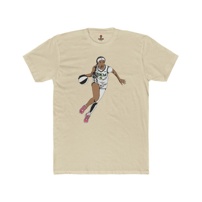 Adult Angel Graphic Dribble Tee