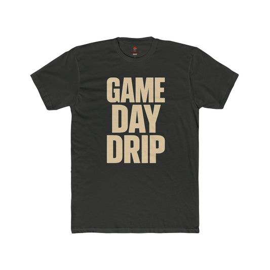 Adult Graphic Tee -Game Day Drip Unisex Cotton Crew Tee