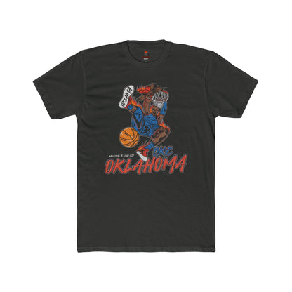Adult Oklahoma Die Hard Slam Thunder Graphic Tee