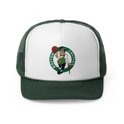 Boston Celtics Trucker Cap, Sports Hat, NBA Fan Gear, Adjustable Hat, Basketball Gift, Game Day Accessory