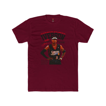 Adult Allen Iverson Unisex Cotton Crew Tee, Basketball Fan Gift, Sports Apparel, Casual Wear, Unisex T-Shirt