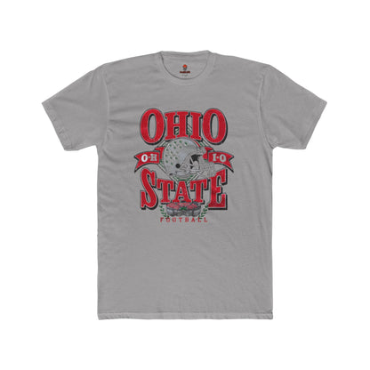 Adult Ohio State Football Unisex Cotton Crew Tee, Game Day Shirt, College Apparel, Sports Gift, Team Pride Tee