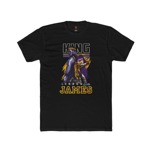 LeBron Graphic Tee — Basketball Legend Crew T-Shirt