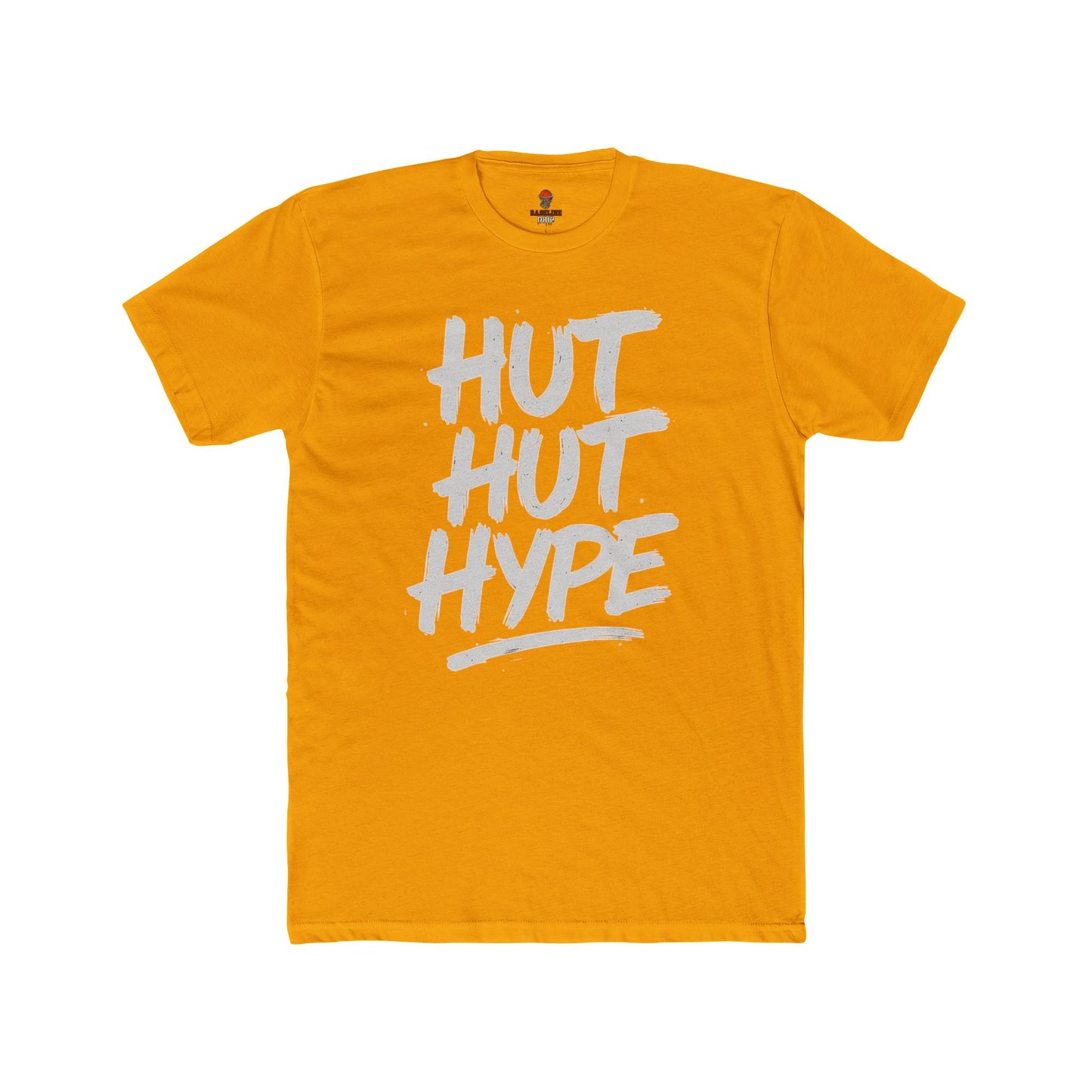 Adult Graphic Tee - Hut Hut Hype Unisex Cotton Crew Tee
