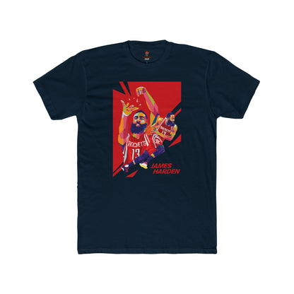 Adult Harden Graphic Tee, Trendy Cotton Crew T-Shirt, Statement Tee, Gift for Fans, Sports Apparel