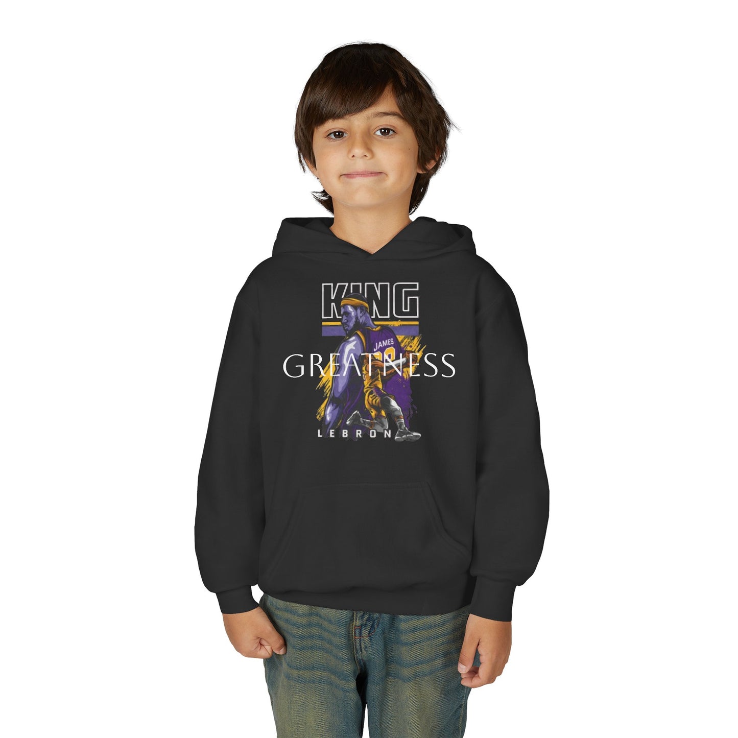 Kids King James Greatness Hoodie
