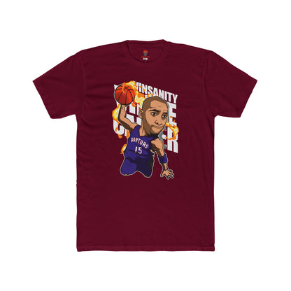 Adult Carter Vinsanity Retro Unisex Cotton Crew Tee - Perfect for Basketball Fans