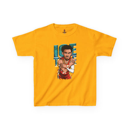 Kids Basketball Tee - Ice Time Unisex Cotton Crew