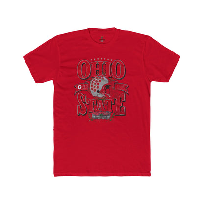 Adult Ohio State Football Unisex Cotton Crew Tee, Game Day Shirt, College Apparel, Sports Gift, Team Pride Tee