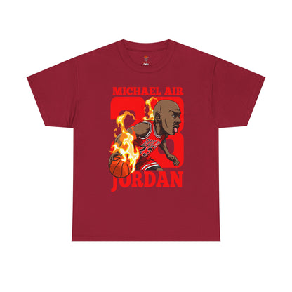 Adult Michael Jordan Retro Unisex Heavy Cotton Tee - Basketball Inspired Apparel