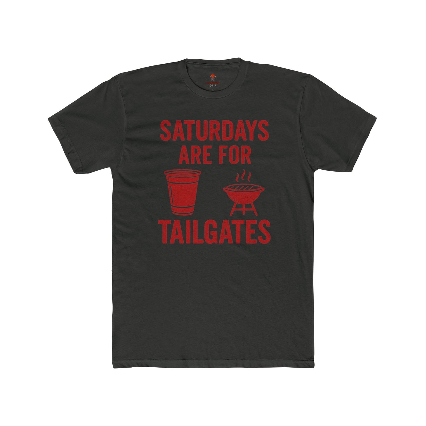 Adult Graphic Tee - Game Day Tailgate Unisex Cotton Crew Tee