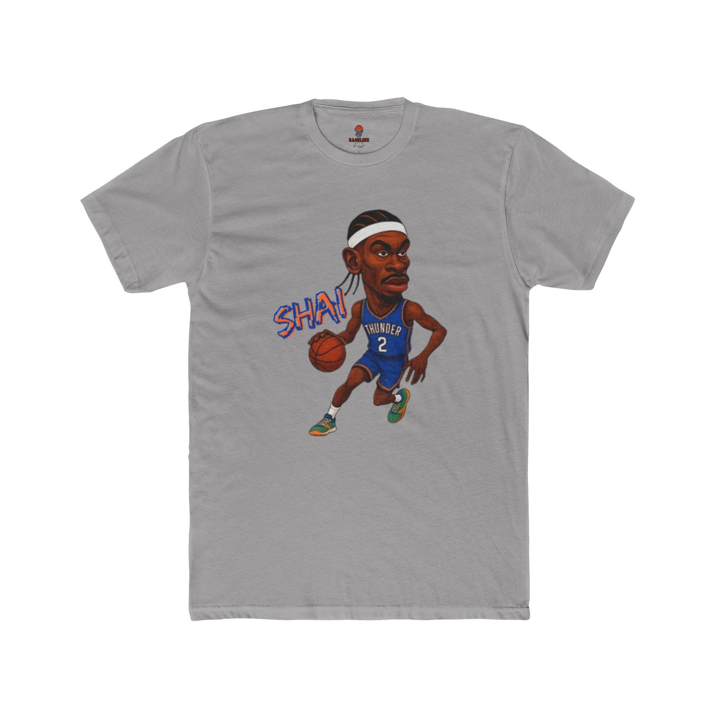 Adult Shai Animated Dribble Thunder Graphic Tee