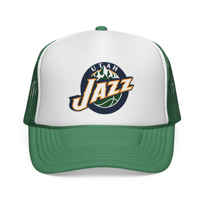 Utah Jazz Trucker Cap - Sporty Mesh Hat, Perfect for Game Day, NBA Fans, Gifts for Basketball Lovers, Summer Wear