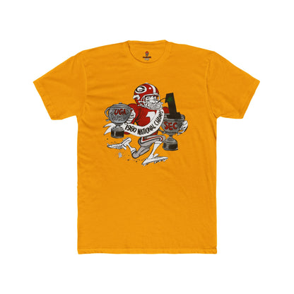 Adult GA Bulldog Champ Running Graphic Tee