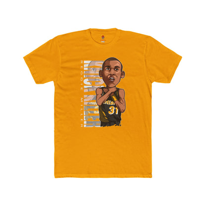 Adult Knick Killer Reggie Retro Unisex Cotton Crew Tee - Perfect for Basketball Fans