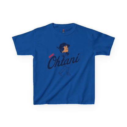 Kids Baseball Ohtani Sports Tee - Fun Baseball Shirt for Kids, Ohtani Graphic Tee, Birthday Gift, Baseball Fan Apparel, Summer Playwear