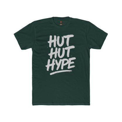 Adult Graphic Tee - Hut Hut Hype Unisex Cotton Crew Tee
