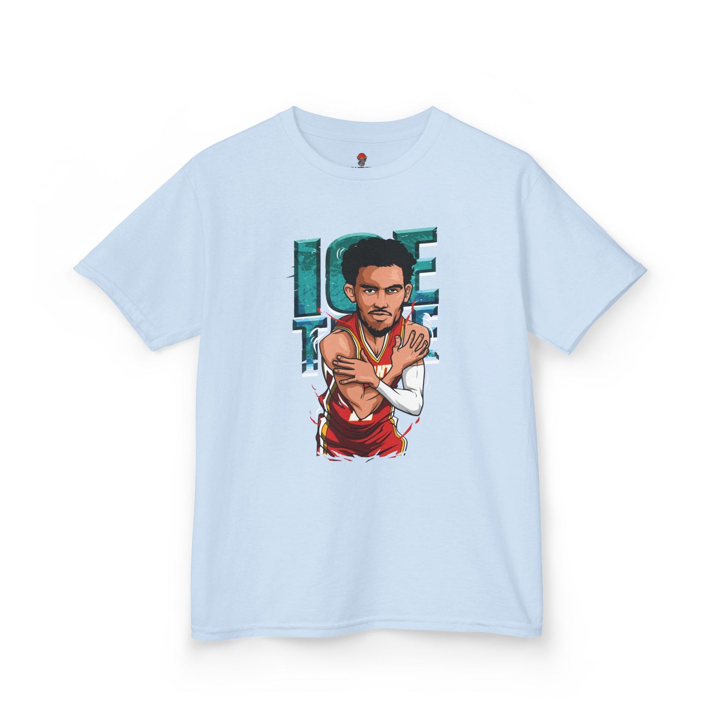 Kids Basketball Tee - Ice Time Unisex Cotton Crew