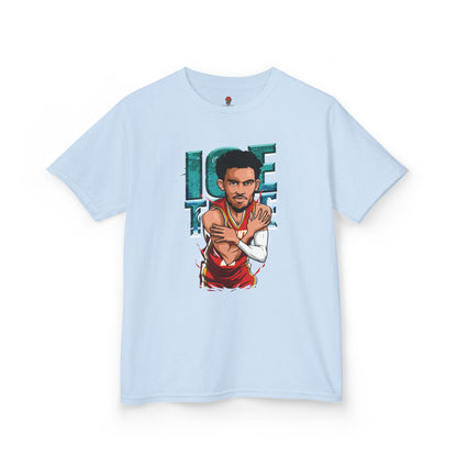 Kids Basketball Tee - Ice Time Unisex Cotton Crew