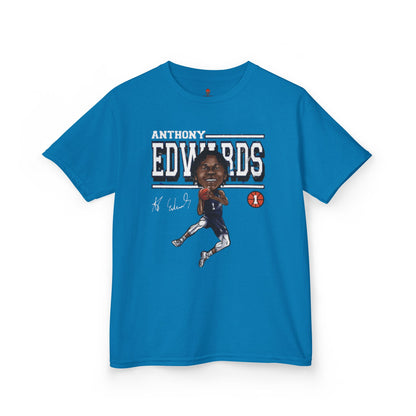 Kids Sporty Graphic Tee, Basketball Fan Shirt, Anthony Edwards Tee, Kids Casual Wear, Sports Gift, Youth T-Shirt