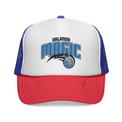 Orlando Magic Trucker Cap - Sporty Mesh Hat, Perfect for Game Day, NBA Fans, Gifts for Basketball Lovers, Summer Wear