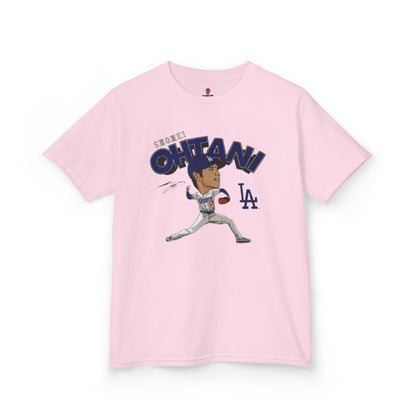 Kids Sports Shohei Tee, Youth Baseball Shirt, Kids Gift for Sports Fans, Playtime Apparel, Birthday Gift for Boys and Girls