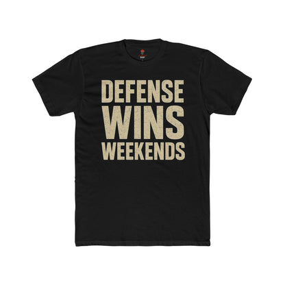 Adult Defense Wins College Apparel Shirt Crew Tee