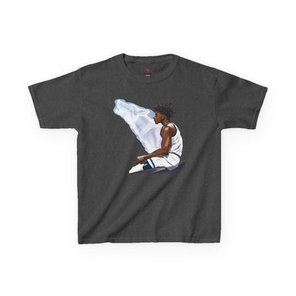 Kids Cool Graphic Anthony Edwards Tee - Trendy Youth T-Shirt, Perfect for Playdates, Birthdays, Casual Outings, Sports Events, Gift for Little Ones