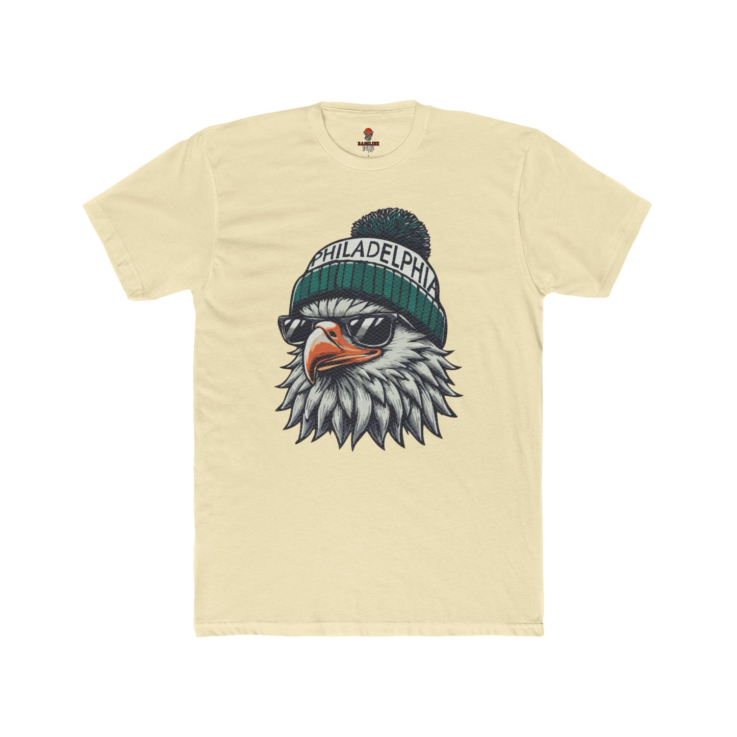 Adult Crew Tee Eagles Cap Graphic T-Shirt