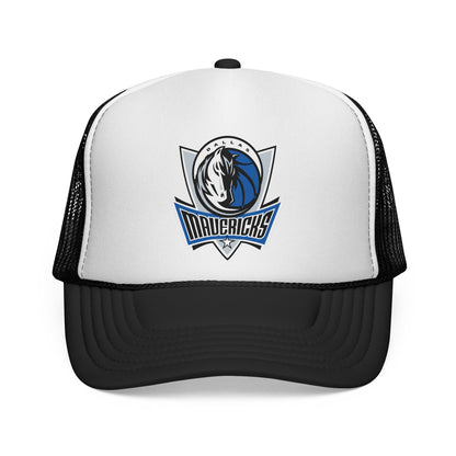 Dallas Mavericks Trucker Cap - Sporty Mesh Hat, Perfect for Game Day, NBA Fans, Gifts for Basketball Lovers, Summer Wear