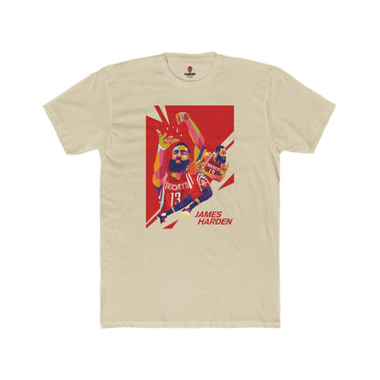 Adult Harden Graphic Tee, Trendy Cotton Crew T-Shirt, Statement Tee, Gift for Fans, Sports Apparel