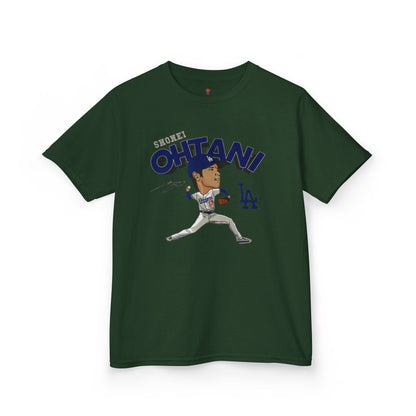 Kids Sports Shohei Tee, Youth Baseball Shirt, Kids Gift for Sports Fans, Playtime Apparel, Birthday Gift for Boys and Girls