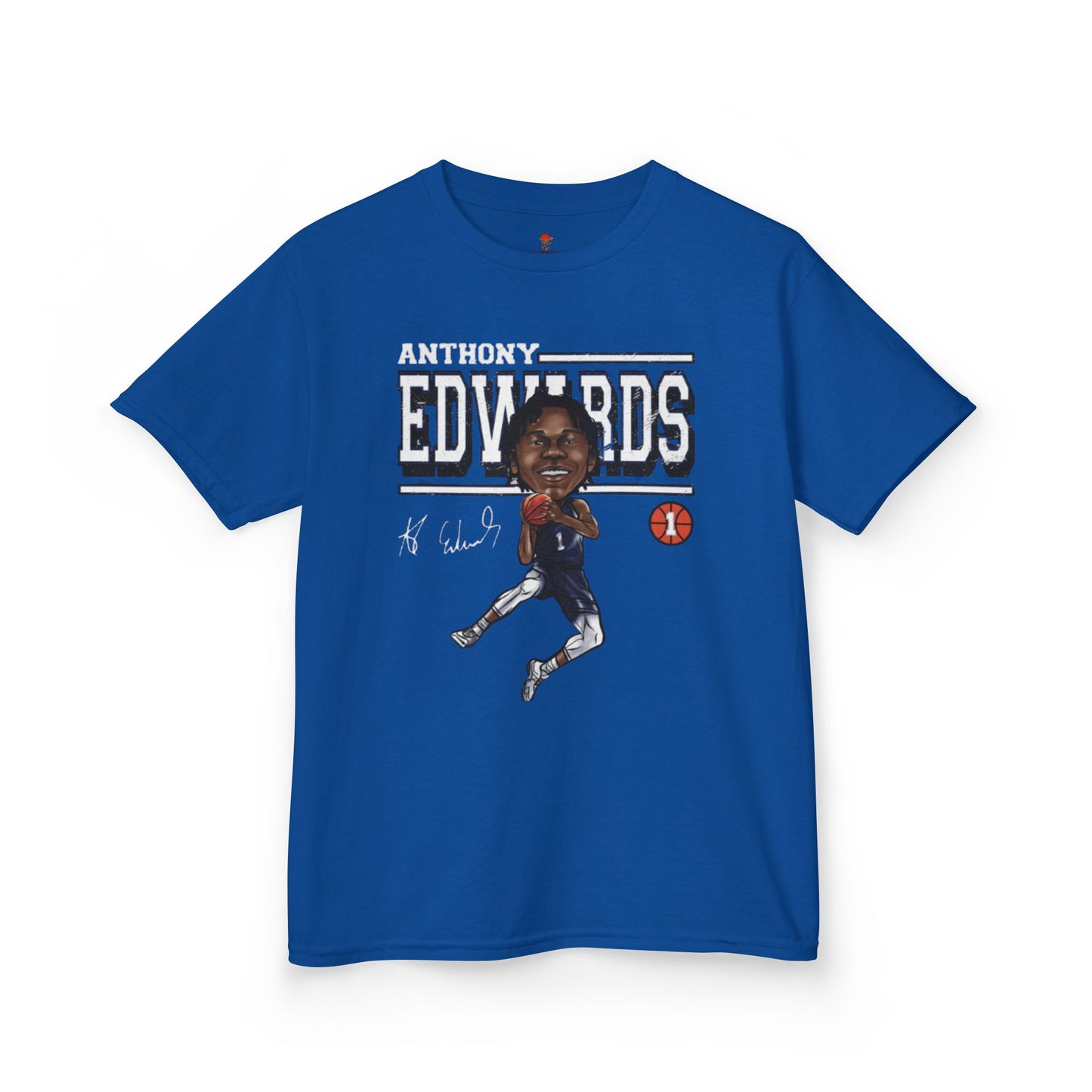 Kids Sporty Graphic Tee, Basketball Fan Shirt, Anthony Edwards Tee, Kids Casual Wear, Sports Gift, Youth T-Shirt
